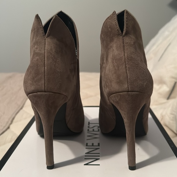 Nine West lotus suede booties - Picture 6 of 10